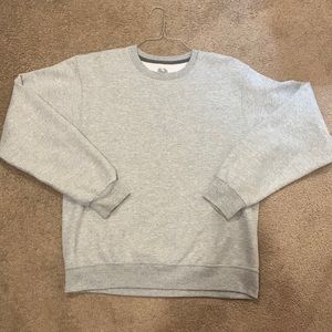 Fruit of the Loom Blank Grey Crewneck ( M )
